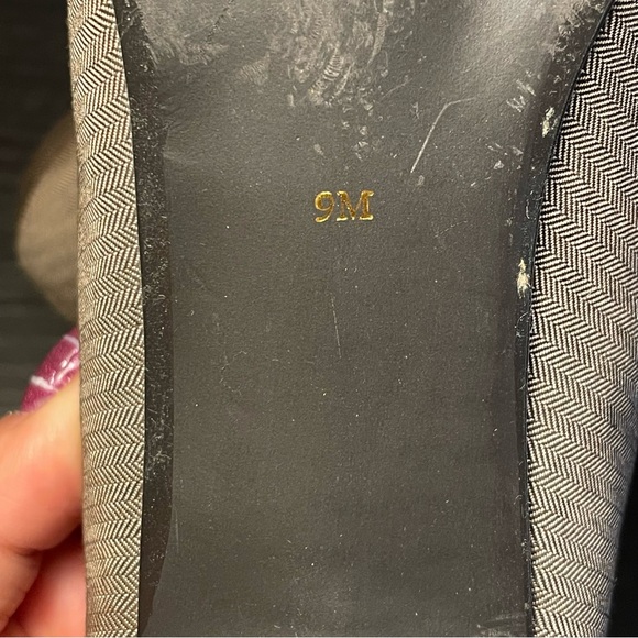 Ann Marino Women’s Dress Shoes 9M Heels Brown Satin Bow Cutouts Retro Academia - Picture 12 of 13